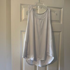 White Active Tank Top